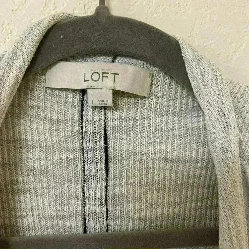Ann Taylor Loft Open Front Cardigan